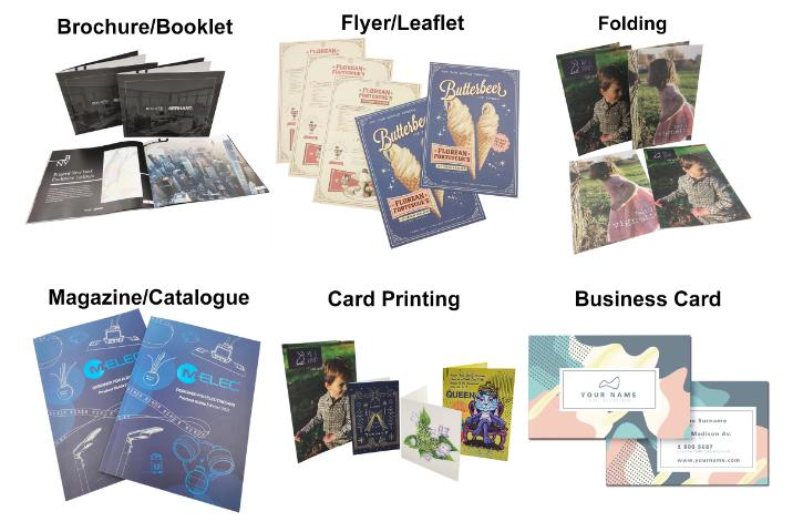 Comment les produits d'impression aident-ils votre marketing, comme: Bloc-notes, cahier, calendrier et dossier de fichiers de présentation papier