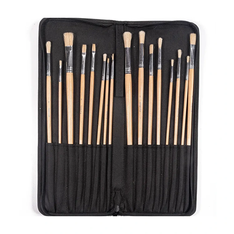Wood Handle Bristle Paint Brush