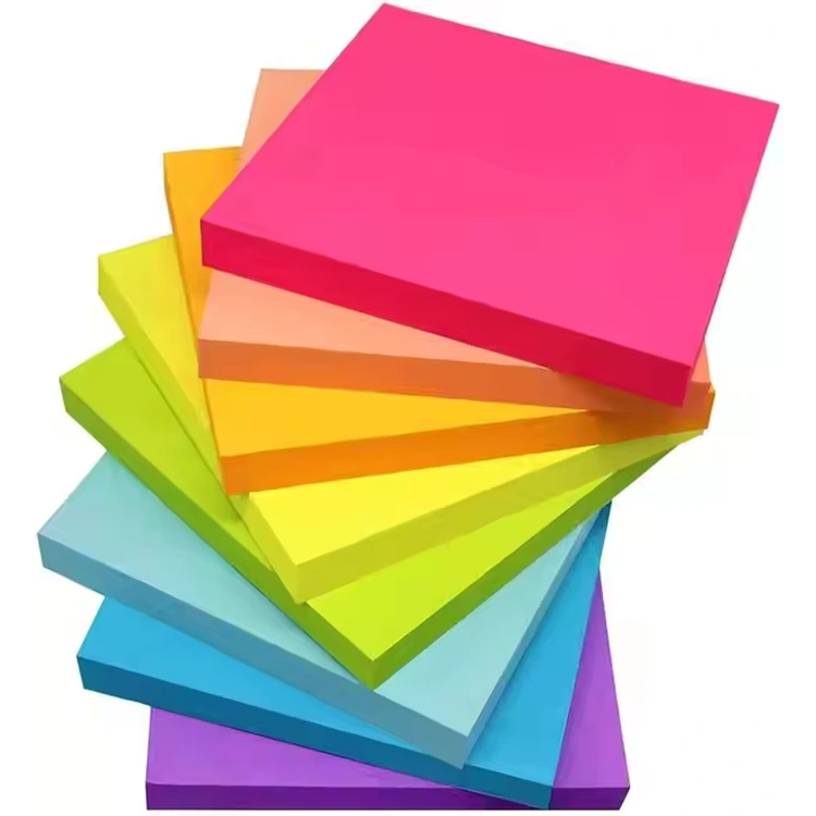 Notes collantes multicolores