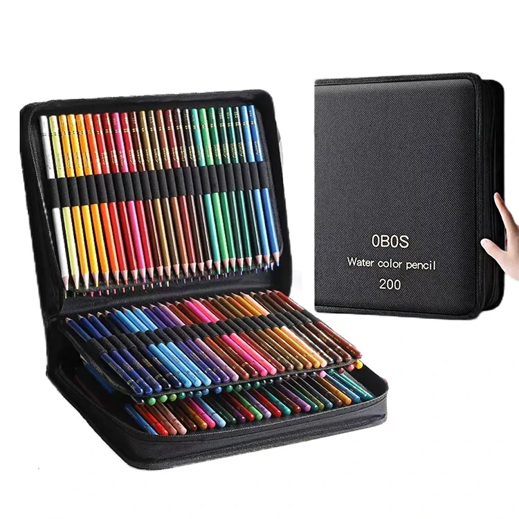 Crayon aquarelle du sac en nylon